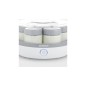 SEVERIN JG 3518 Yoghurtmaskine 13W Hvid/grå SEVERIN JG 3518 Yoghurtmaskine 13W Hvid/grå